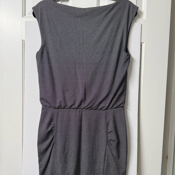 #7 ATHLETA Dress  XSP Navy/White tiny stripes Boat Neck, Sleeveless, Lined - Picture 7 of 15